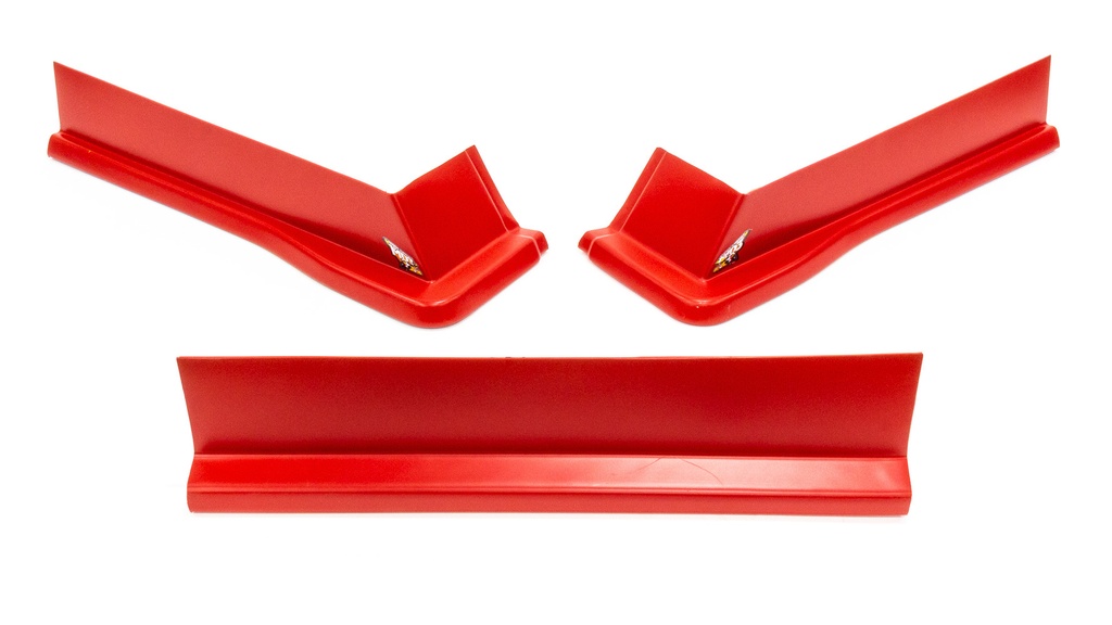 [FIV3022-417-R] Fivestar - Modified Aero Valance 3pc. Red