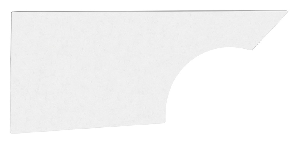 [FIV32001-27351-WR] Fivestar - Quarter Panel Dirt Right Side White