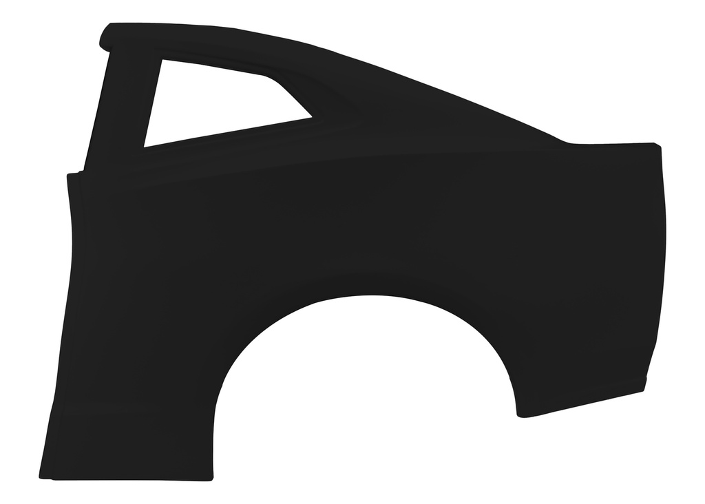 [FIV33131-27151-BL] Fivestar - Quarter Panel Left Black Car Plastic