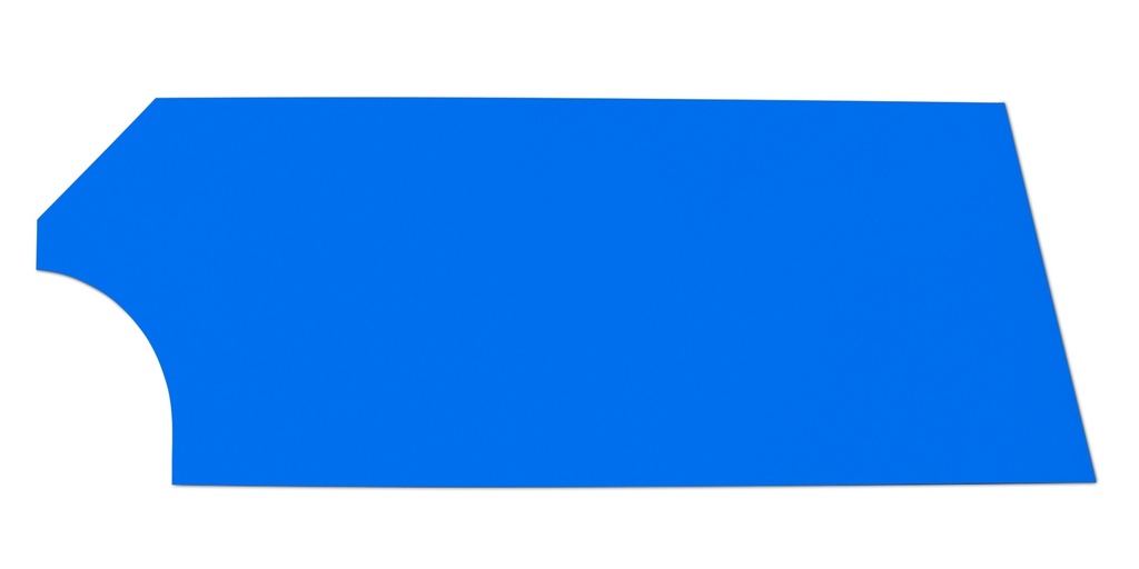 Fivestar - Door High Impact Plastic Blue Right