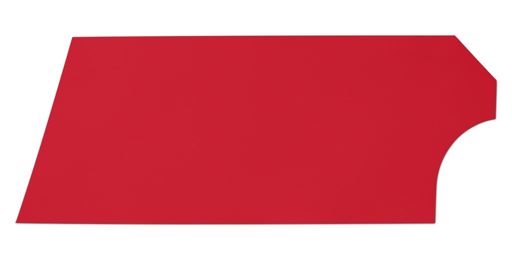 [FIV34001-21051-RL] Fivestar - Door High Impact Plastic Red Left