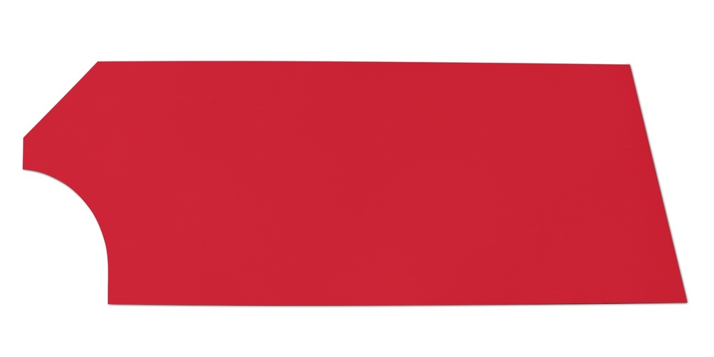 Fivestar - Door High Impact Plastic Red Right