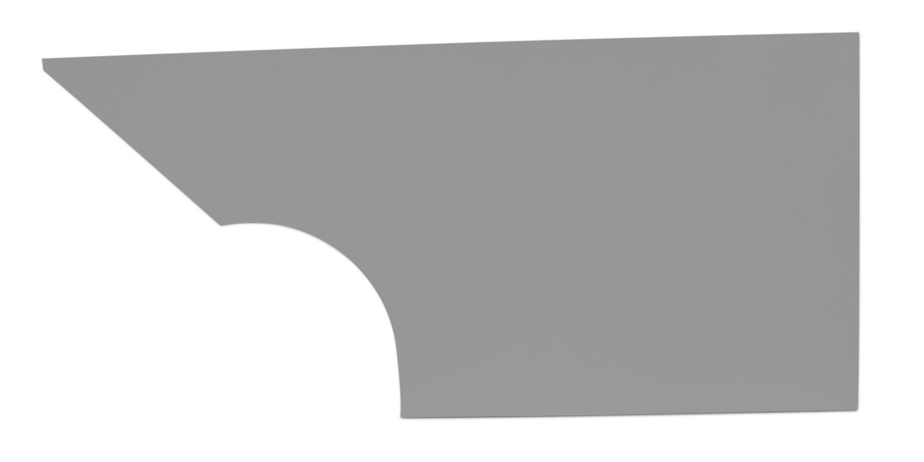 [FIV34001-27351-GL] Fivestar - Qtr Panel High Impact Plastic Gray Left