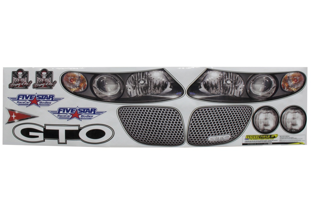 [FIV375-410-ID] Fivestar - Nose Only Graphics Md3 Gto Sticker Decal
