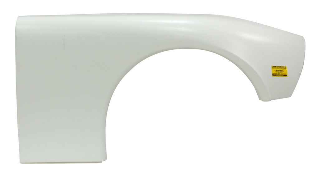 [FIV664-23WR] Fivestar - S2 Sportsman Fender Plastic RH White