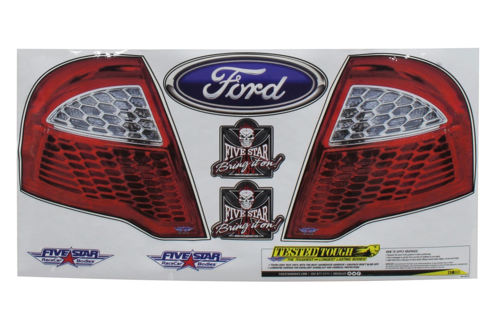 [FIV590-450-ID] Fivestar - Tail Only Graphics 2010-12 Fusion