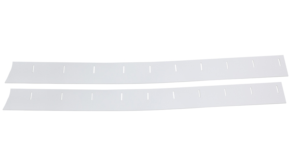 [FIV600-400-W] Fivestar - 88 Monte Wear Strips Lower Nose White 1 Pair