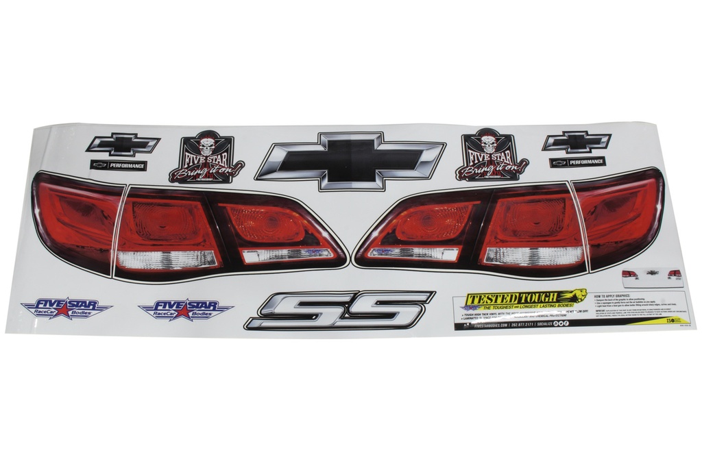 [FIV680-450-ID] Fivestar - Tail Only Graphics Kit 13 Chevy SS