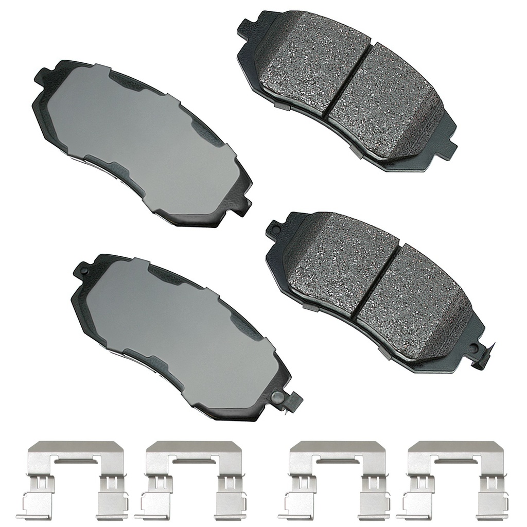 Akebono Brake Corporation - Proact Ultra-Premium Brake Pads - Front