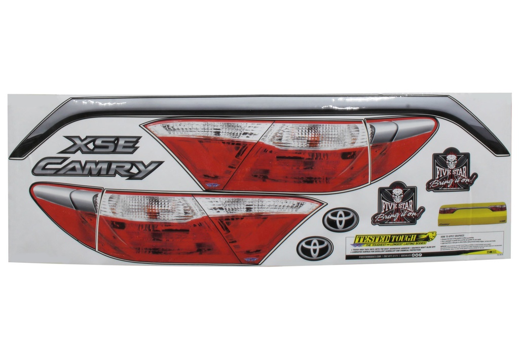 [FIV740-450-ID] Fivestar - Tail Only Graphics Kit Camry