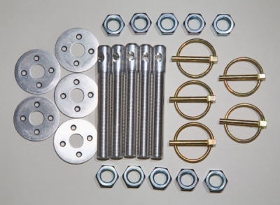 [FIV803] Fivestar - Hood Pin Kit 1/2in Alum