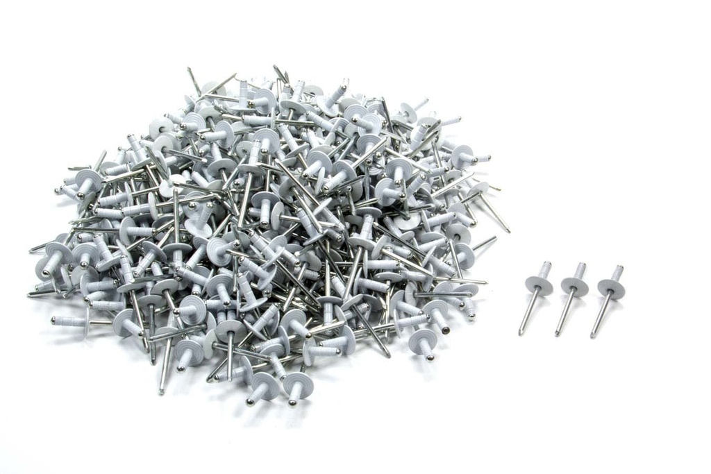 [FIV814W-500L] Fivestar - Lrg Hd Rivet White Multi-Grip 500pk