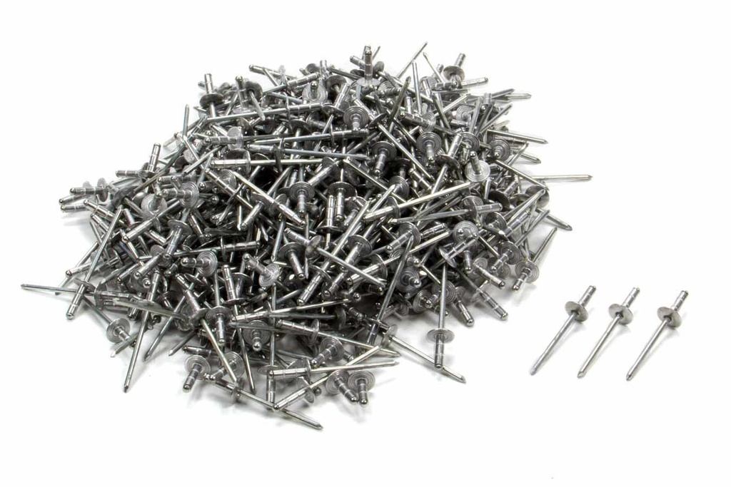[FIV815-500L] Fivestar - Large Head Rivet Silver 500pc 1/8in