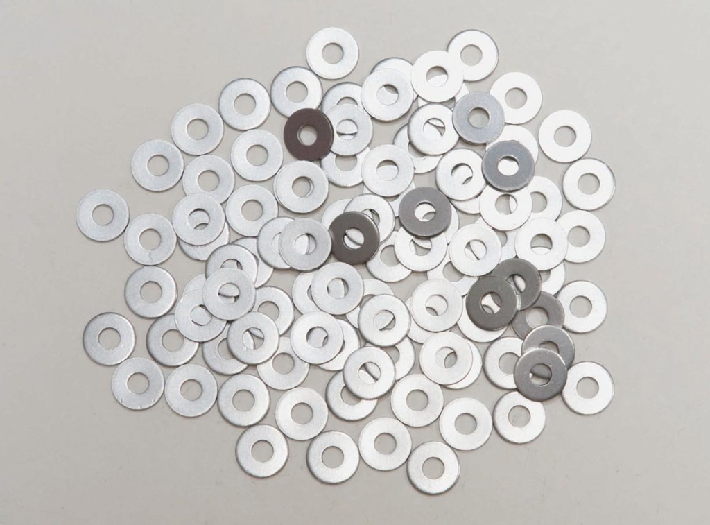 [FIV818-100A] Fivestar - Washers Back-Up Alum 3/16in