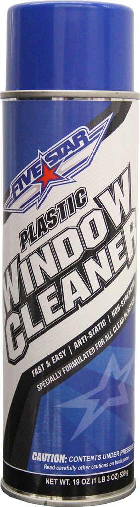 Fivestar - Window Cleaner Aersol Foam 19oz Single