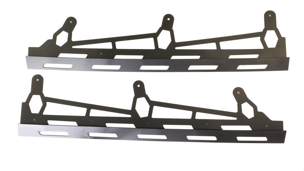 [FIV661-6737-1B] Fivestar - ABC Spoiler 60in X 6.5in 70 Deg Repl Brackets Blk