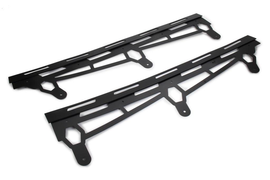 [FIV661-6739-1B] Fivestar - ABC Spoiler 60in X 6.5in 90 Deg Repl Brackets Blk