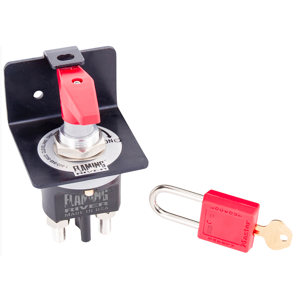 [FLAFR1046] Flaming River - Battery Disconnect The Big Switch 500 With Lock