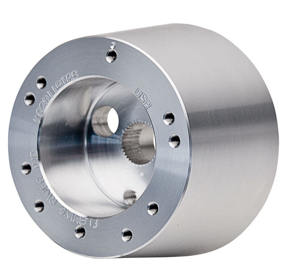 Flaming River - 5/6 Bolt Wheel Adapter Satin For F.R. Column