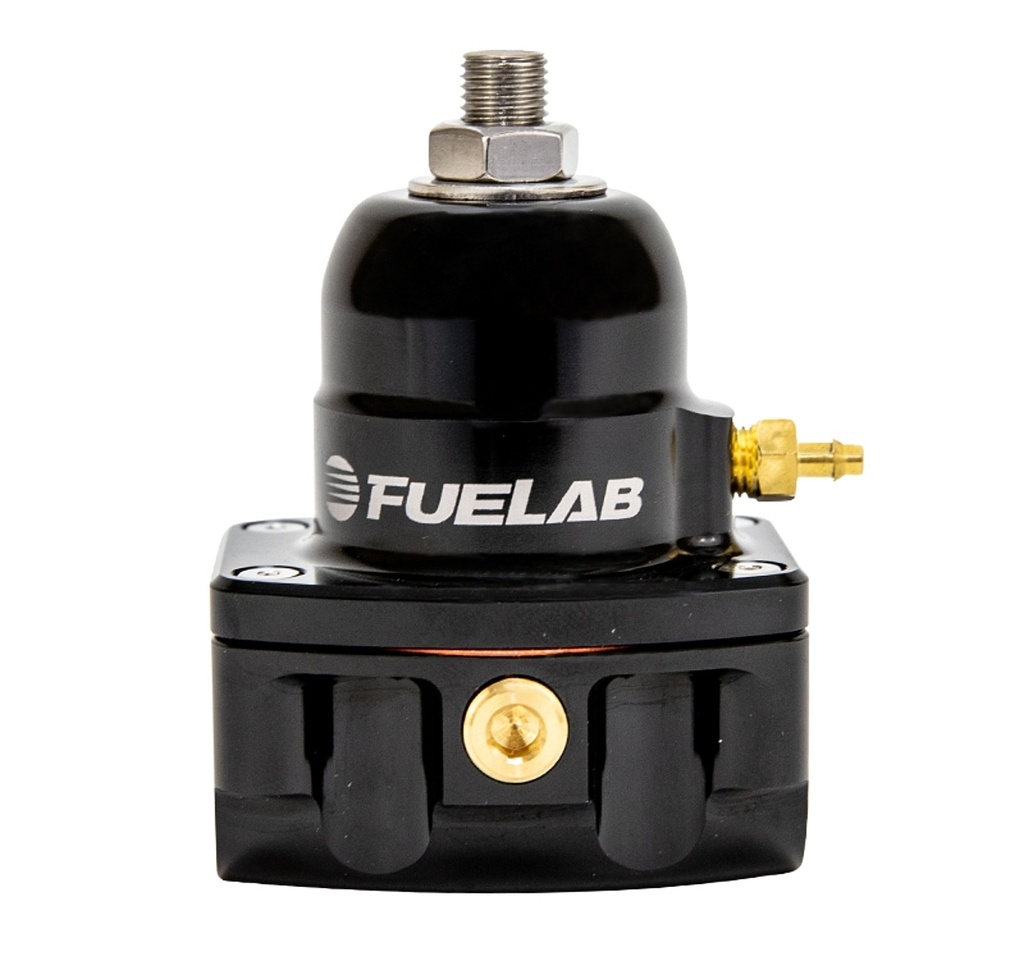 [FLB59502-1] Fuelab Fuel Systems - Fuel Press Reg Ultralght Carb 4-12psi 8AN/6AN