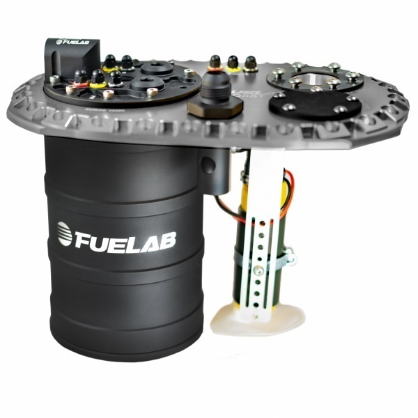 [FLB62711-1] Fuelab Fuel Systems - Surge Tank QSST Dual340 Lph Pumps
