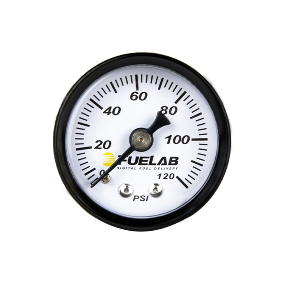 [FLB71501] Fuelab Fuel Systems - Fuel Pressure Gauge EFI 0-120psi