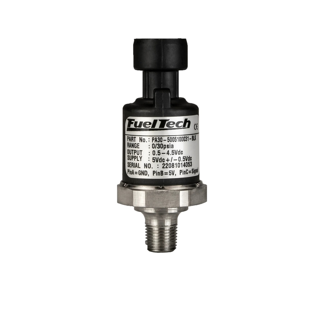 [FTH5005100031-BLK] FuelTech Usa - Pan Vacuum Sensor
