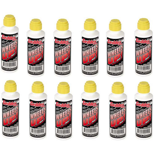 [GDX111A12] Geddex - Wheels Up Wheelie Bar Marker Yellow Cs. 12x3oz