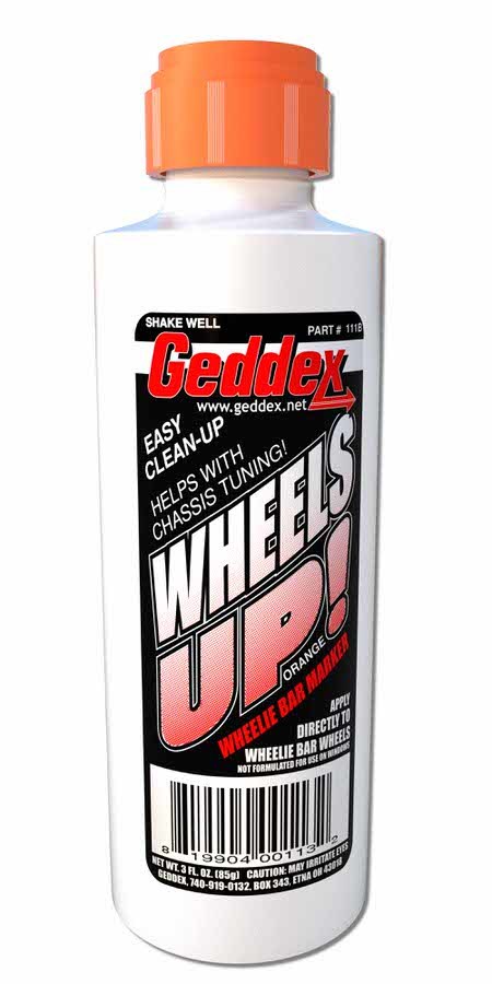 [GDX111B] Geddex - Wheels Up Wheelie Bar Marker Orange 3oz Bottle