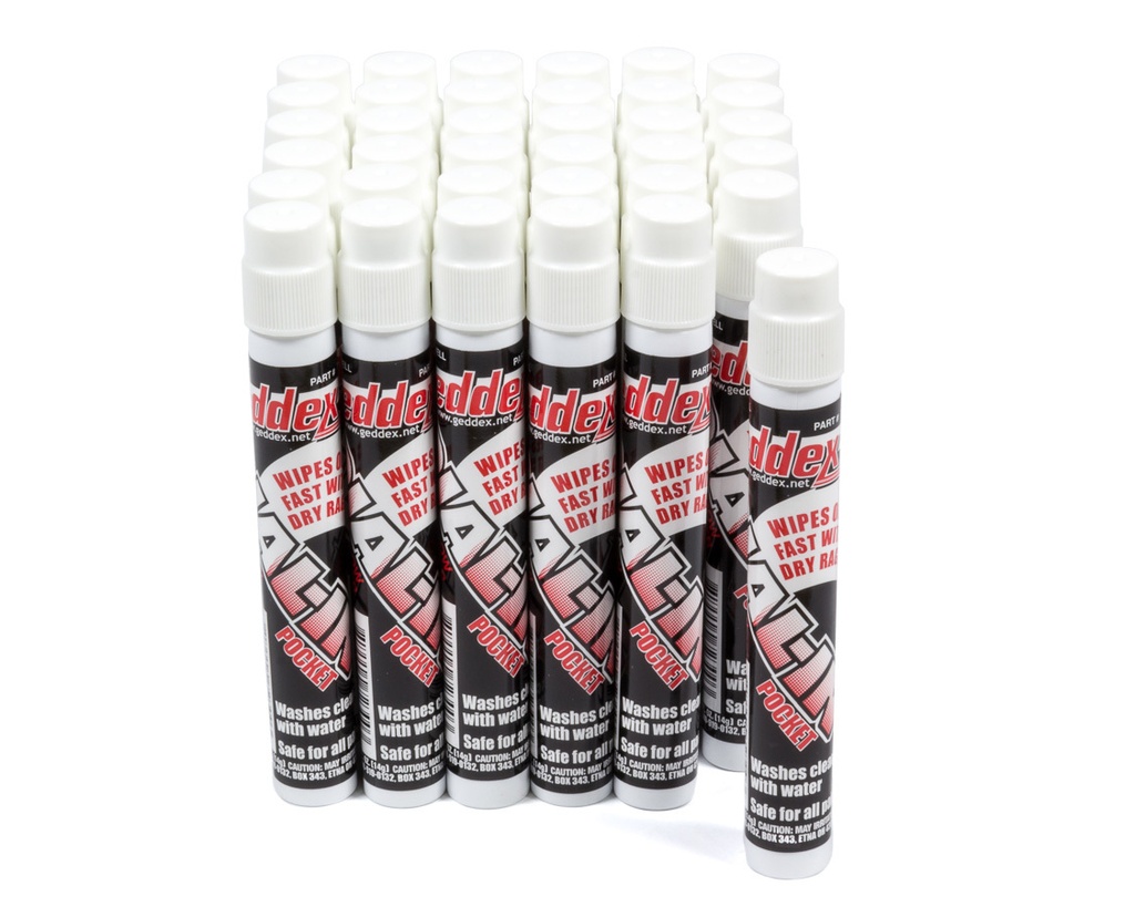 [GDX72336] Geddex - Dial-In Pocket Window Marker White Cs. 36x.5oz