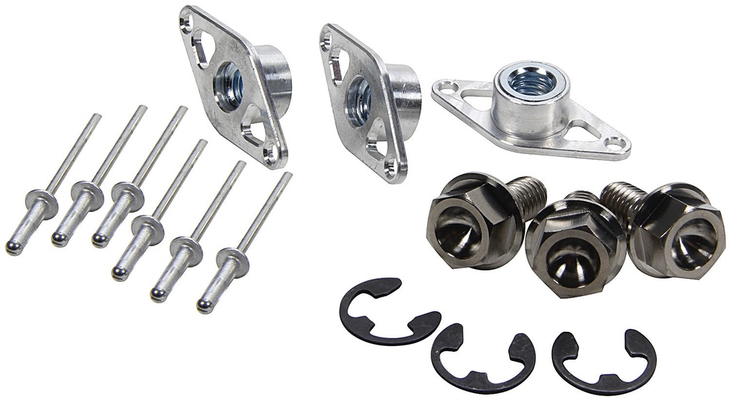 Allstar Performance - Sprint Wheel Cover Bolt Kit Titanium