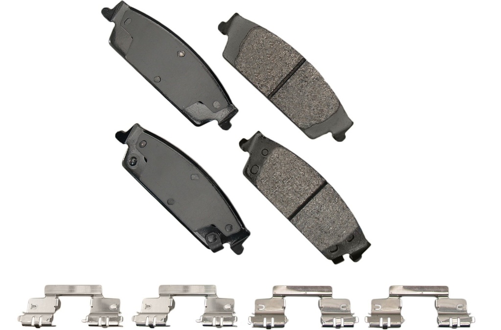 [AKESDF1707] Akebono Brake Corporation - Brake Pads Rear Chevy Tahoe 15-21
