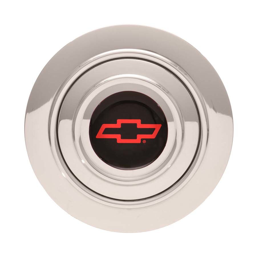 [GTP11-1242] Gt Performance - Gt9 Horn Button Chevy Bow Tie Red
