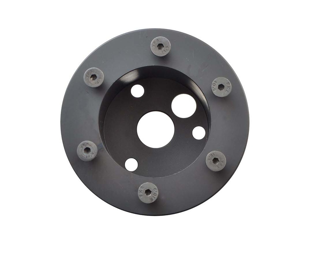 GT Performance - GT3 Hub Adaptor 3 To 6 Bolt Black