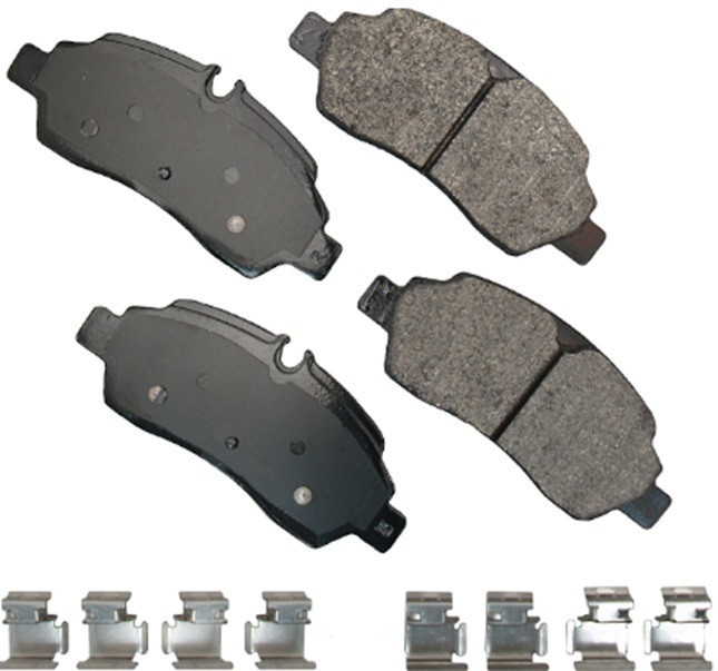 [AKESDF1775] Akebono Brake Corporation - Brake Pads Rear Ford Transit 15-21