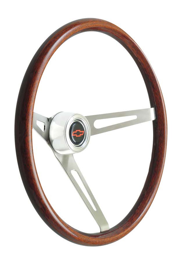 Gt Performance - Steering Wheel Gt Retro Wood Dark Finish
