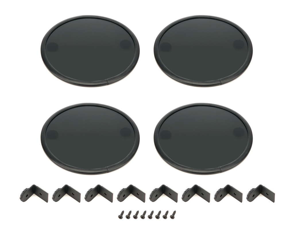 [GTS39R] G.T. Styling - Vette 84-90 Turn/Tail w/ Rubber Blackout (6) pcs