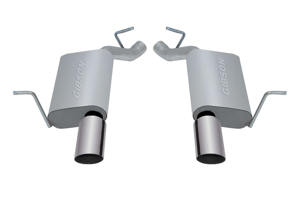 [GIB17407] Gibson Exhaust - Axle Back Dual Exhaust System Aluminized