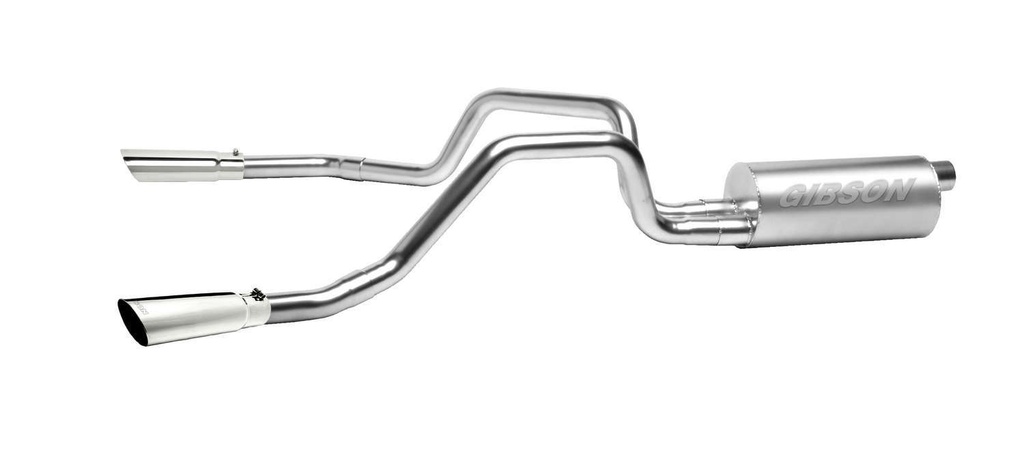 [GIB5560] Gibson Exhaust - Cat-Back Dual Split Exhaust System Aluminized