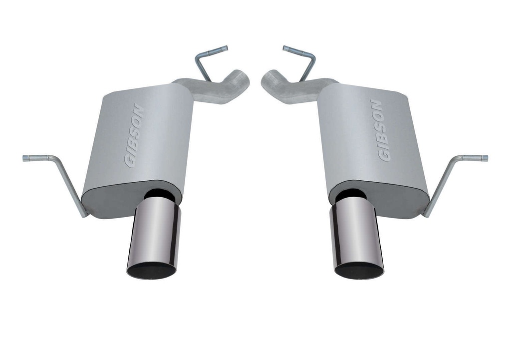 [GIB616006] Gibson Exhaust - Axle Back Dual Exhaust System Stainless