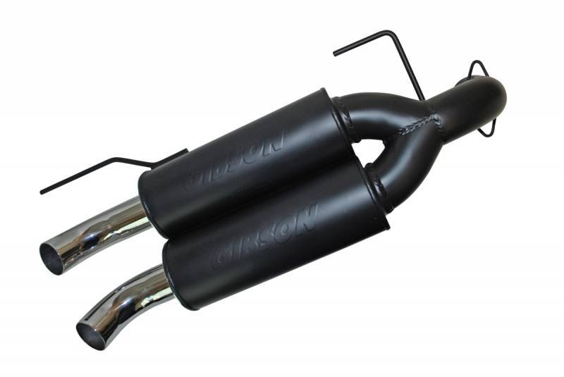 [GIB98014] Gibson Exhaust - Polaris Utv Dual Exhaust Black Ceramic