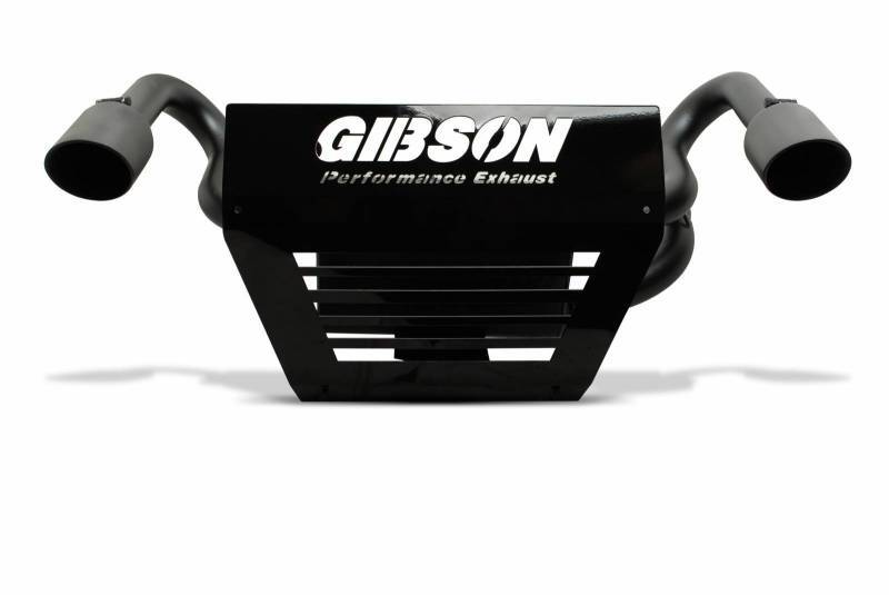 [GIB98026] Gibson Exhaust - Polaris Utv Dual Exhaust Black Ceramic