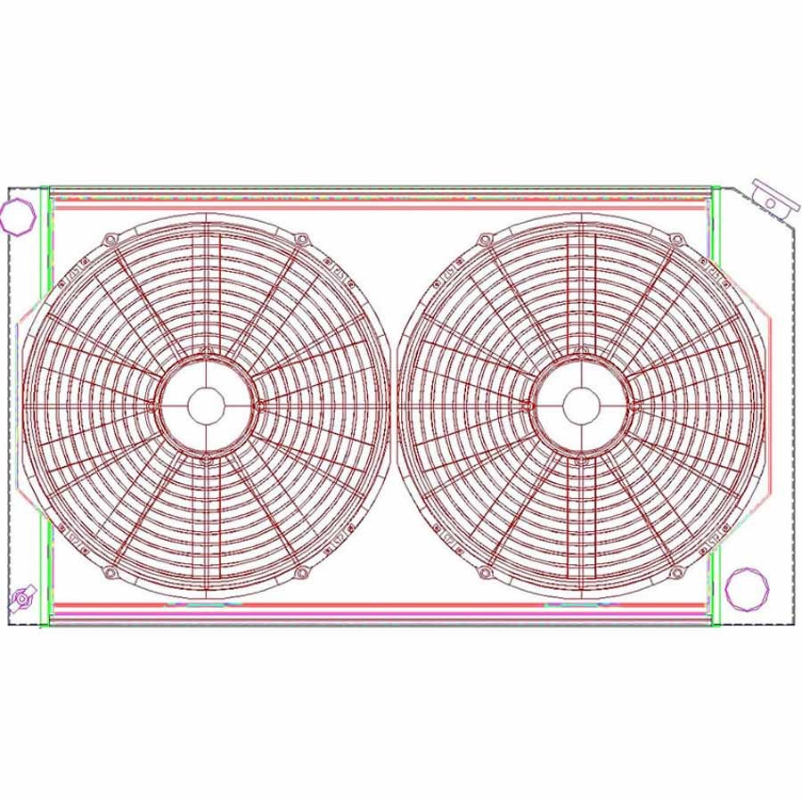[GRICU00008] Griffin - Radiator Combo Unit GM A & G Body