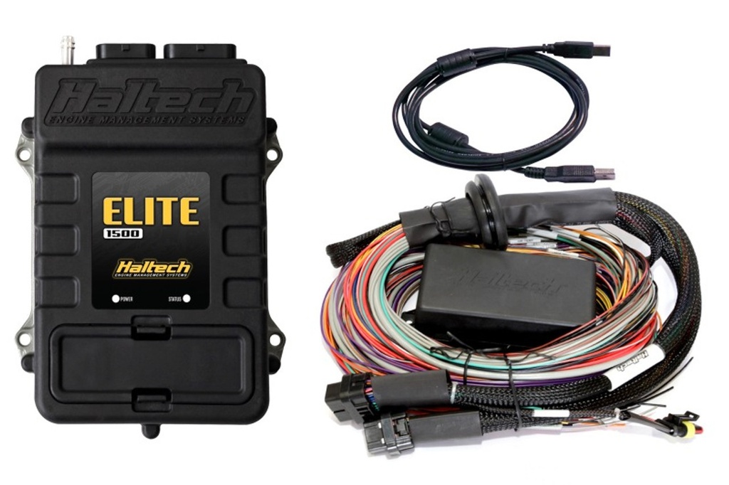 Haltech - Elite 1500 w/Premium Uni Wire-in Harness Kit 2.5