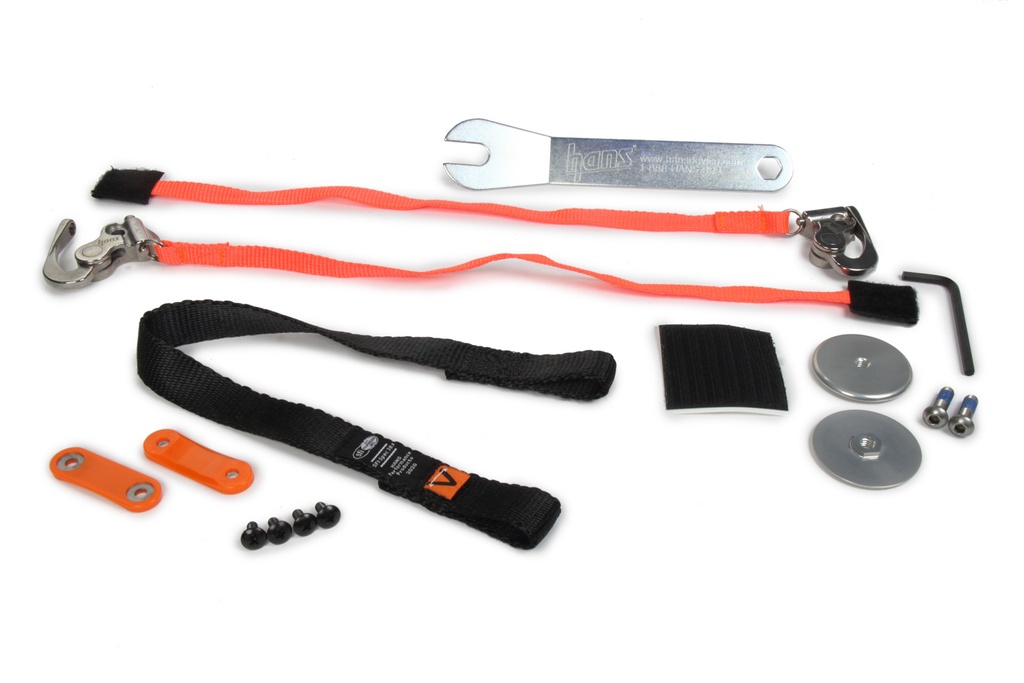 HANS - Tether Qc W/Oval Sliding Hardware
