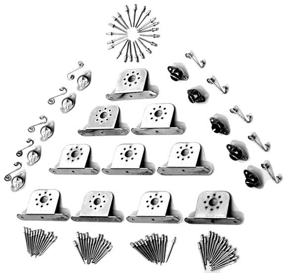 Harwood - Hood Dzus-On Kit