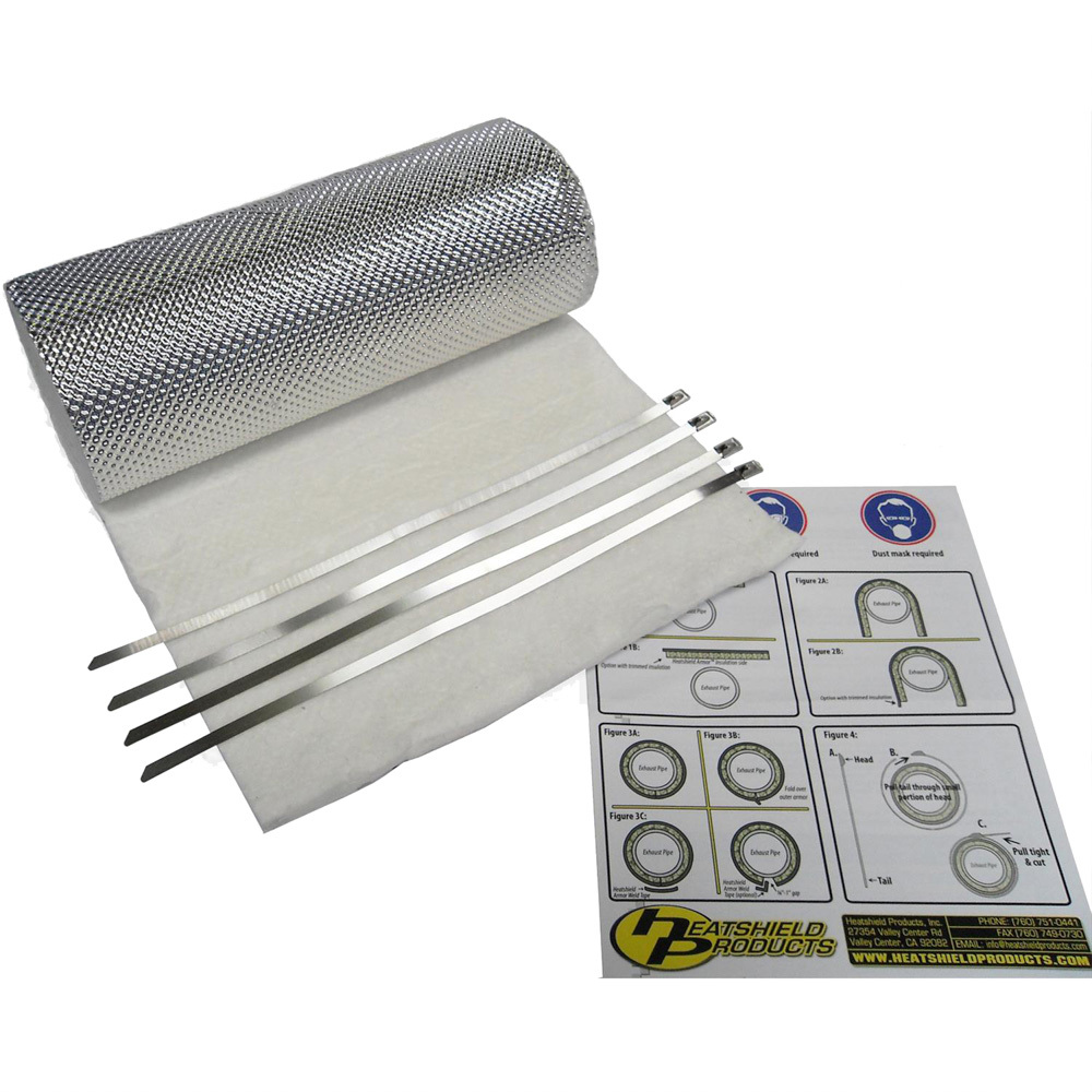[HSP177014] Heatshield Products - Header Armor 1/2in Thick 1/8in x 24 in