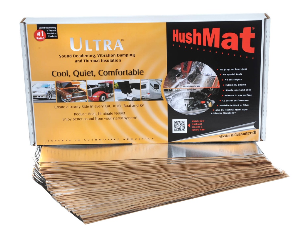 [HMT10501] Hushmat - Ultra Bulk Kit- 30 Pc 12in.X23in. Silver