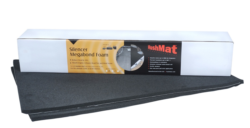[HMT20300] Hushmat - Silencer Megabond 1/2in. 2 Pc 23in.x36in.