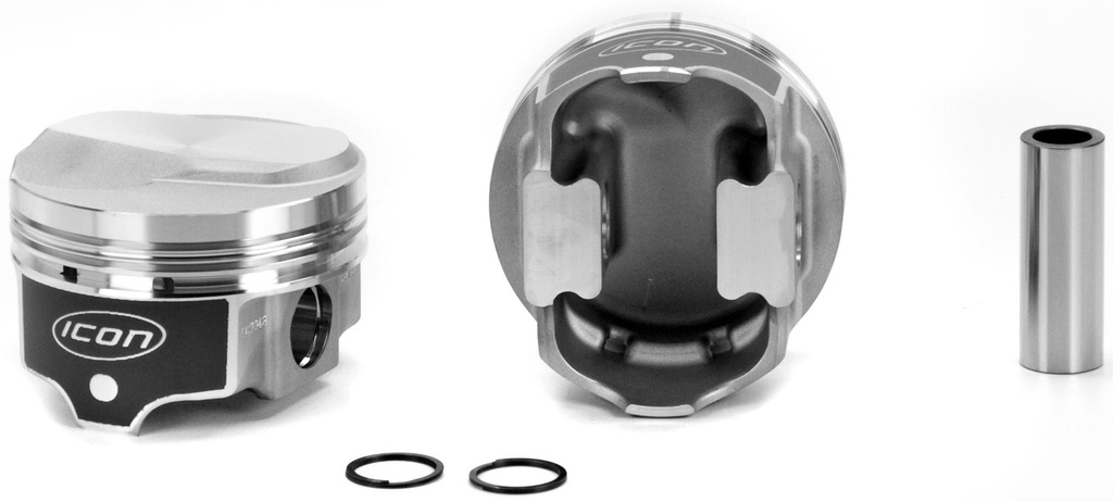 [ICNIC10007-.040] Icon Pistons - Bbc Dome Piston Set 4.165 Bore +17cc
